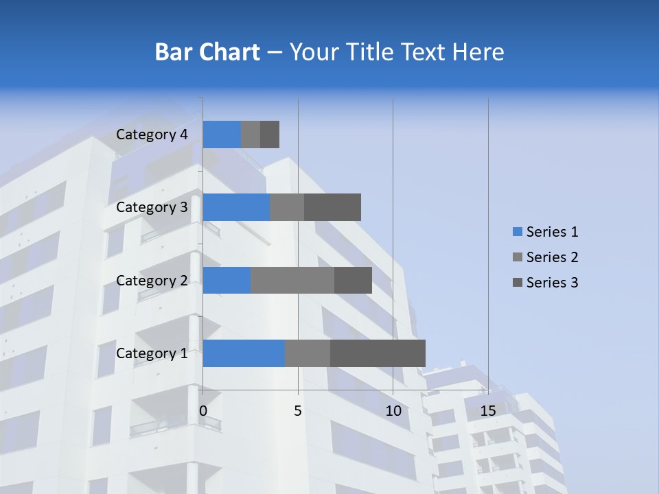 Modern Apartment Buildings PowerPoint Template