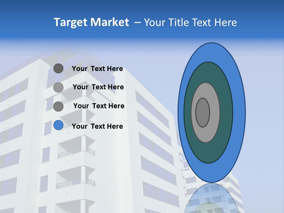 Modern Apartment Buildings PowerPoint Template