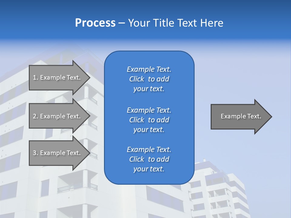 Modern Apartment Buildings PowerPoint Template