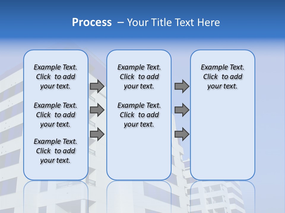 Modern Apartment Buildings PowerPoint Template