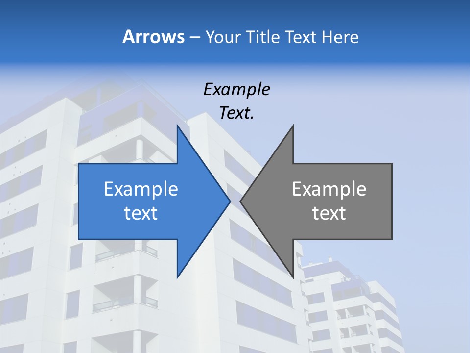 Modern Apartment Buildings PowerPoint Template
