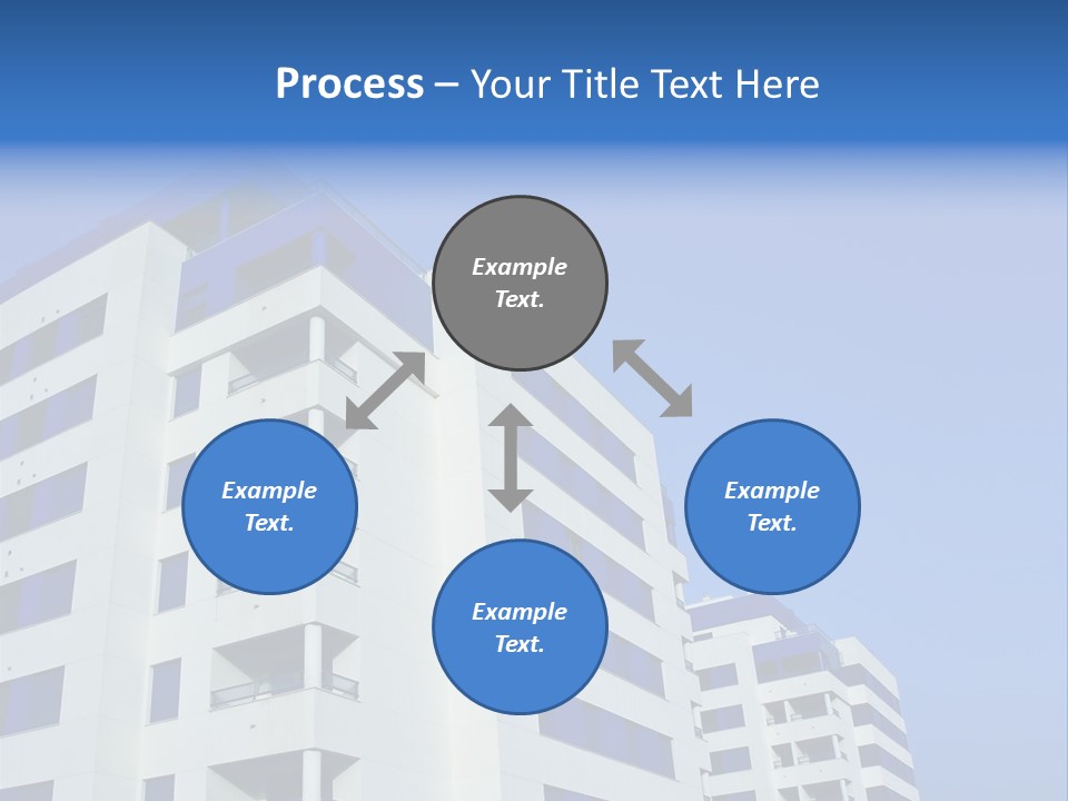 Modern Apartment Buildings PowerPoint Template