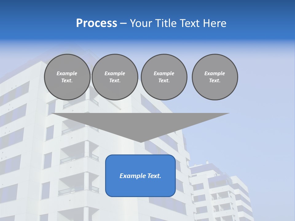 Modern Apartment Buildings PowerPoint Template