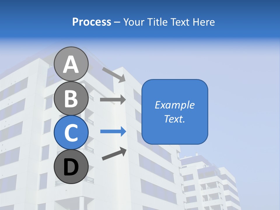 Modern Apartment Buildings PowerPoint Template