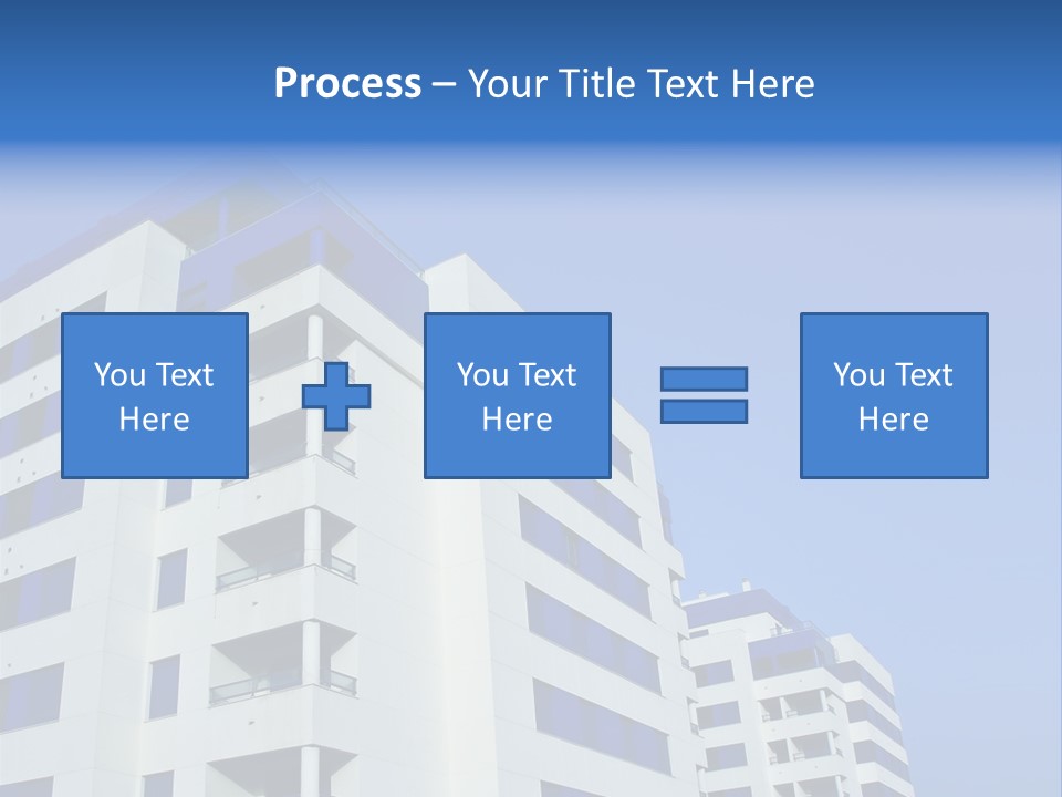Modern Apartment Buildings PowerPoint Template