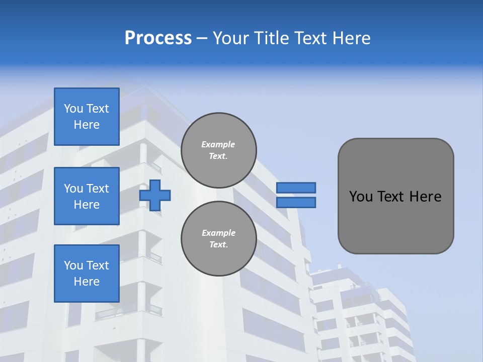 Modern Apartment Buildings PowerPoint Template