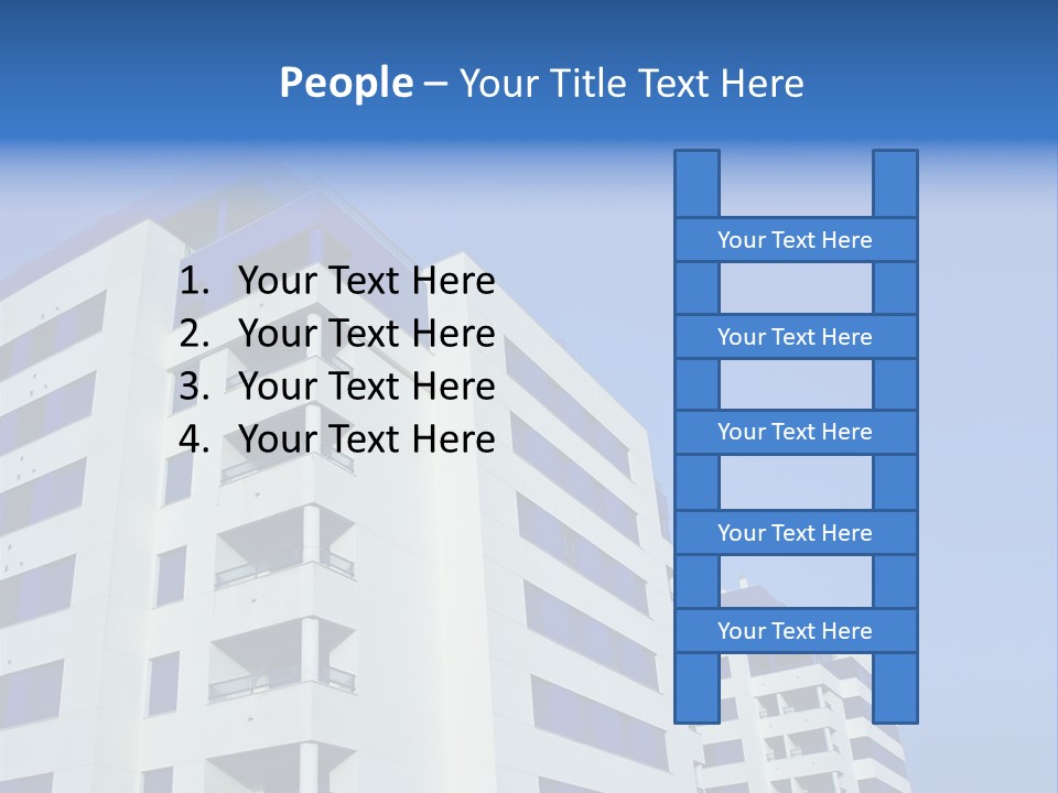 Modern Apartment Buildings PowerPoint Template