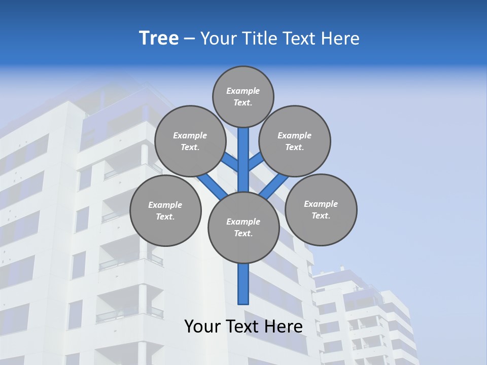 Modern Apartment Buildings PowerPoint Template