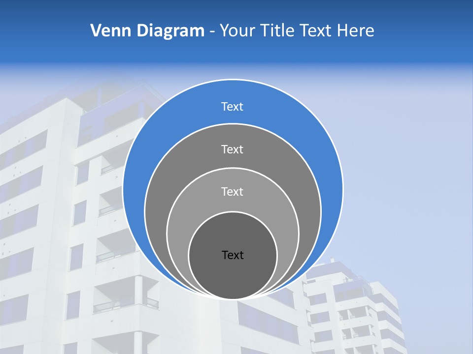 Modern Apartment Buildings PowerPoint Template