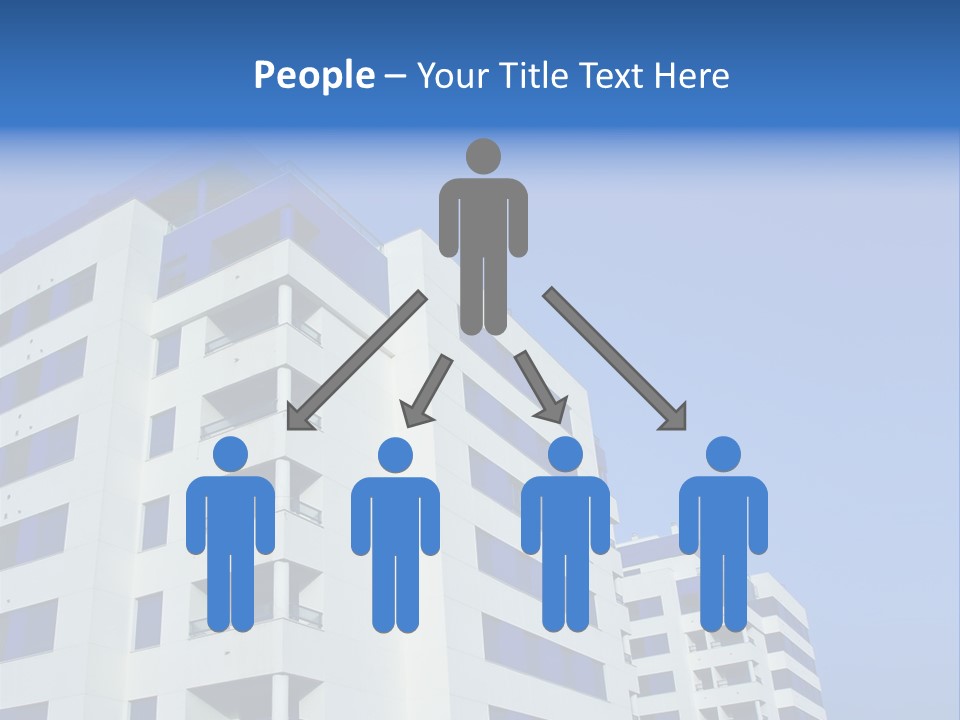 Modern Apartment Buildings PowerPoint Template