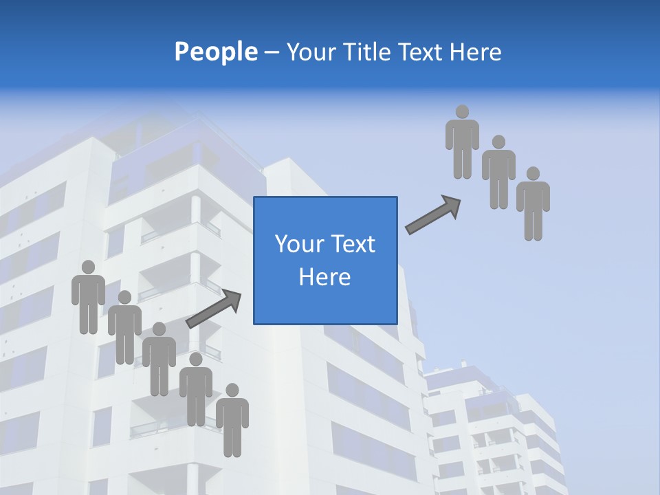 Modern Apartment Buildings PowerPoint Template