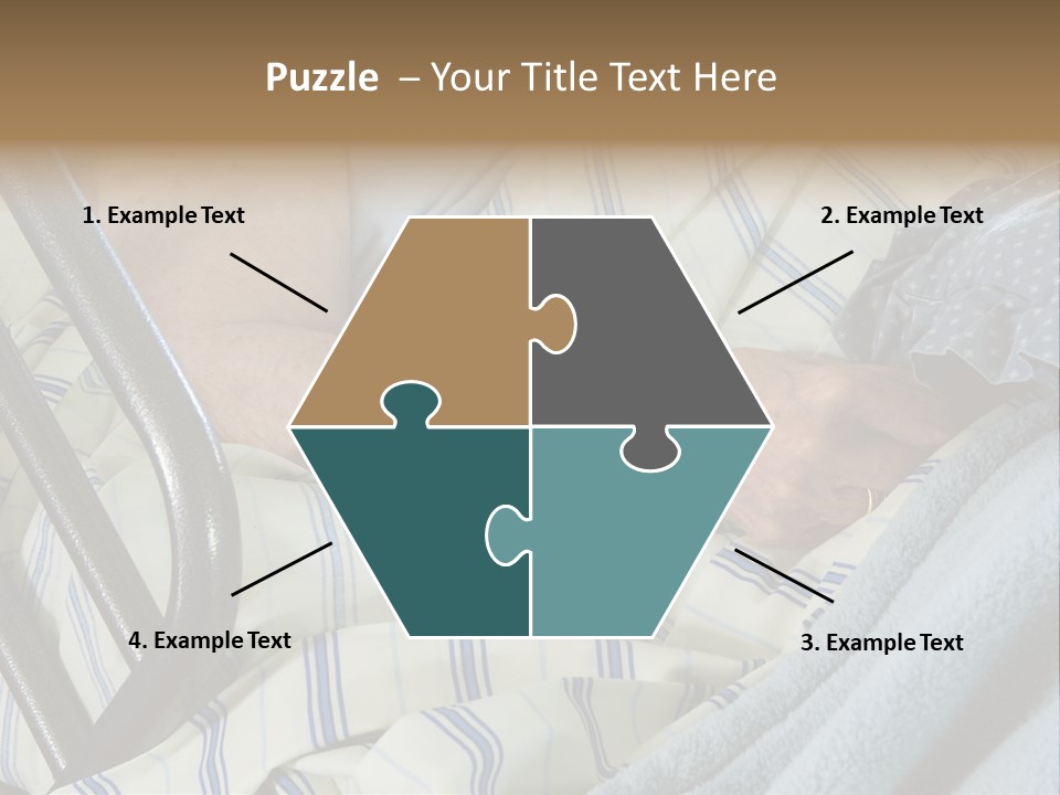 A Person Laying In A Hospital Bed With A Thermometer On Their Arm PowerPoint Template