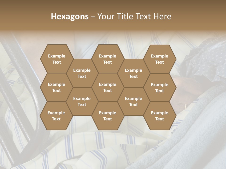 A Person Laying In A Hospital Bed With A Thermometer On Their Arm PowerPoint Template