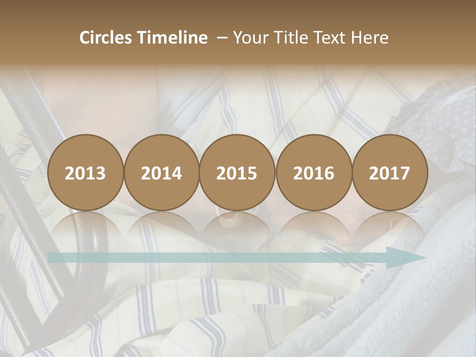 A Person Laying In A Hospital Bed With A Thermometer On Their Arm PowerPoint Template