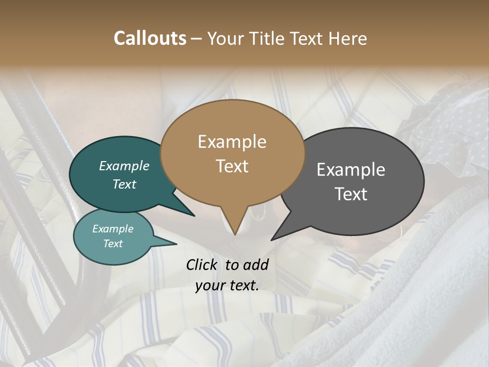 A Person Laying In A Hospital Bed With A Thermometer On Their Arm PowerPoint Template