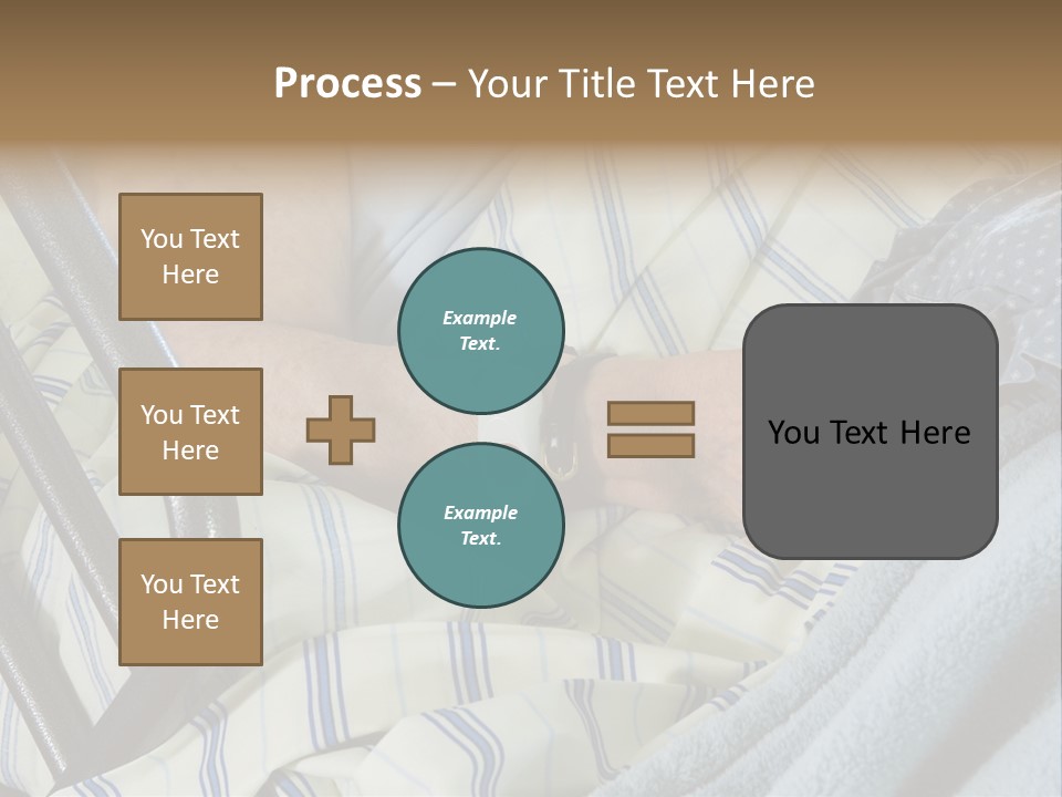 A Person Laying In A Hospital Bed With A Thermometer On Their Arm PowerPoint Template