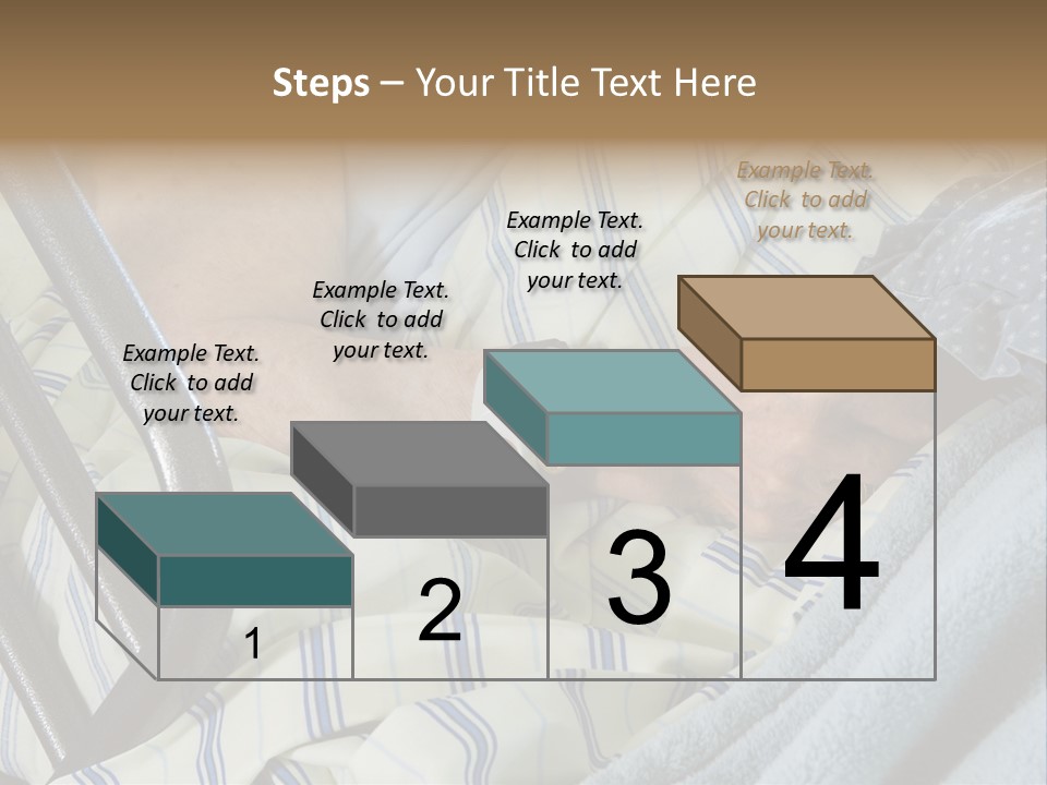A Person Laying In A Hospital Bed With A Thermometer On Their Arm PowerPoint Template