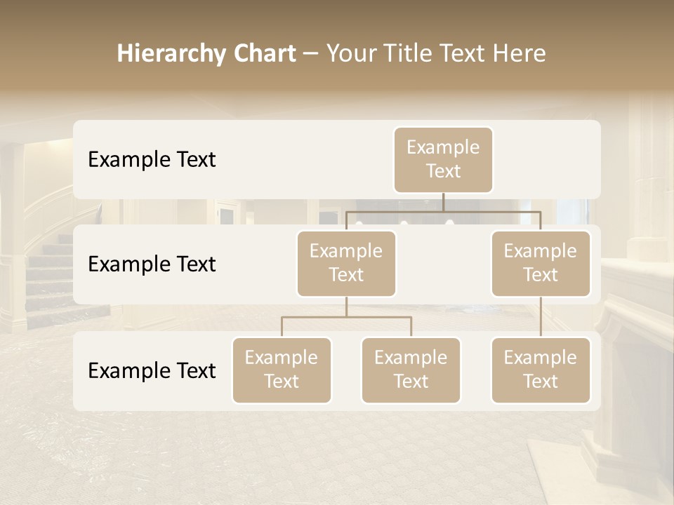 Basement In New Construction Home PowerPoint Template