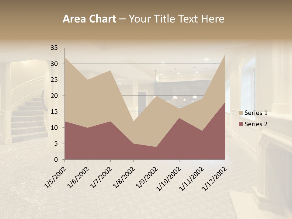 Basement In New Construction Home PowerPoint Template