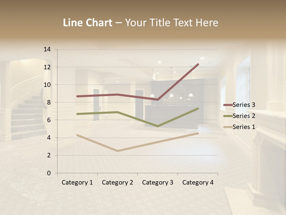 Basement In New Construction Home PowerPoint Template
