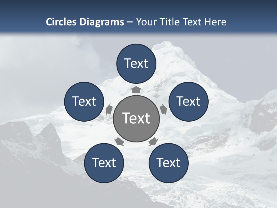 Ancient Roman Coin Isolated Over White Background PowerPoint Template