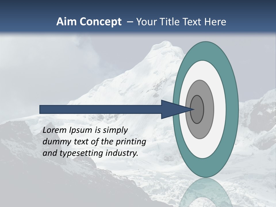 Ancient Roman Coin Isolated Over White Background PowerPoint Template