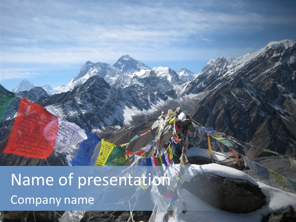 Nepal Himalaya Expedition PowerPoint Template