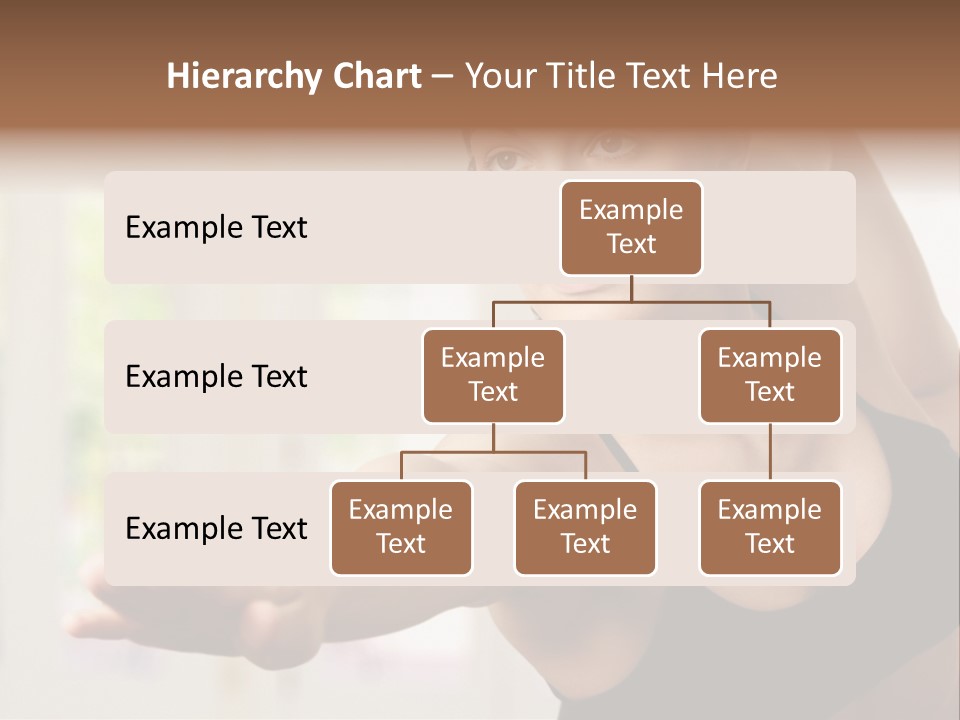 A Woman In A Black Bra Top Doing Yoga PowerPoint Template