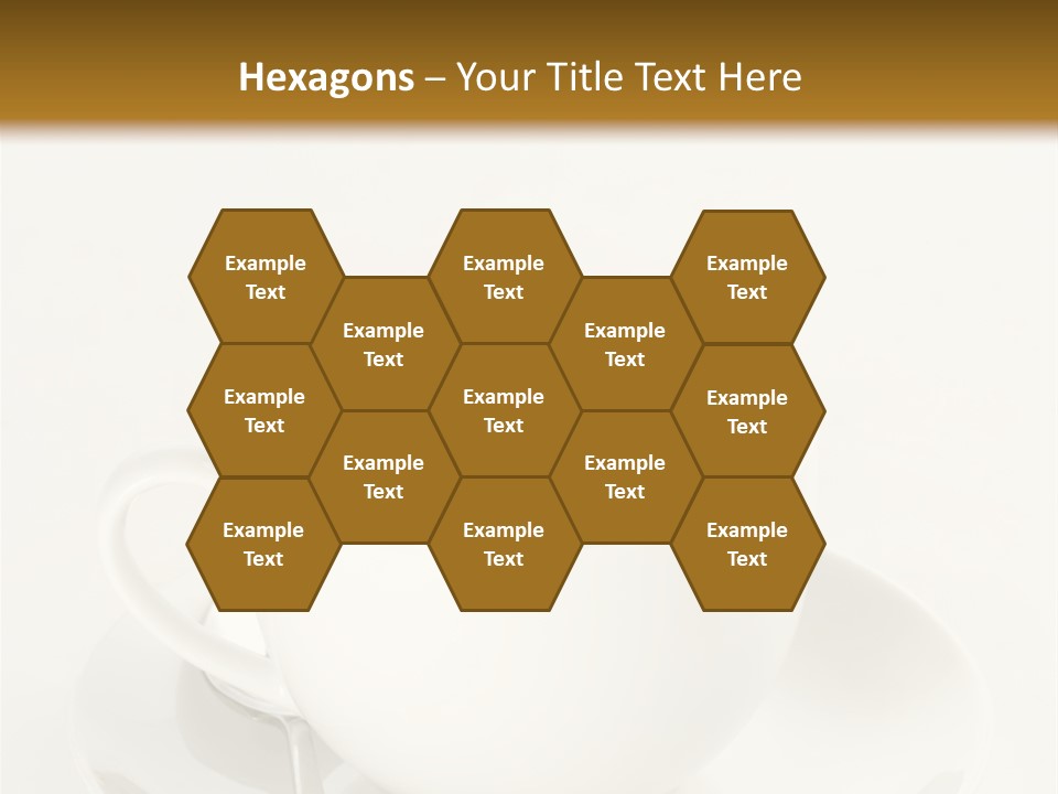 A Cup Of Black Coffee Full To The Brim With Drops Splashing On The Surface Threatening To Spill Over. PowerPoint Template