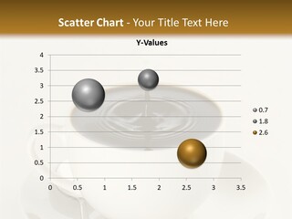 A Cup Of Black Coffee Full To The Brim With Drops Splashing On The Surface Threatening To Spill Over. PowerPoint Template