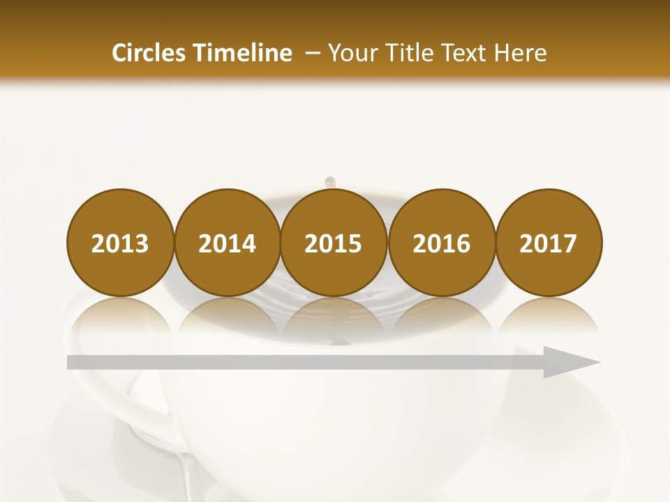 A Cup Of Black Coffee Full To The Brim With Drops Splashing On The Surface Threatening To Spill Over. PowerPoint Template