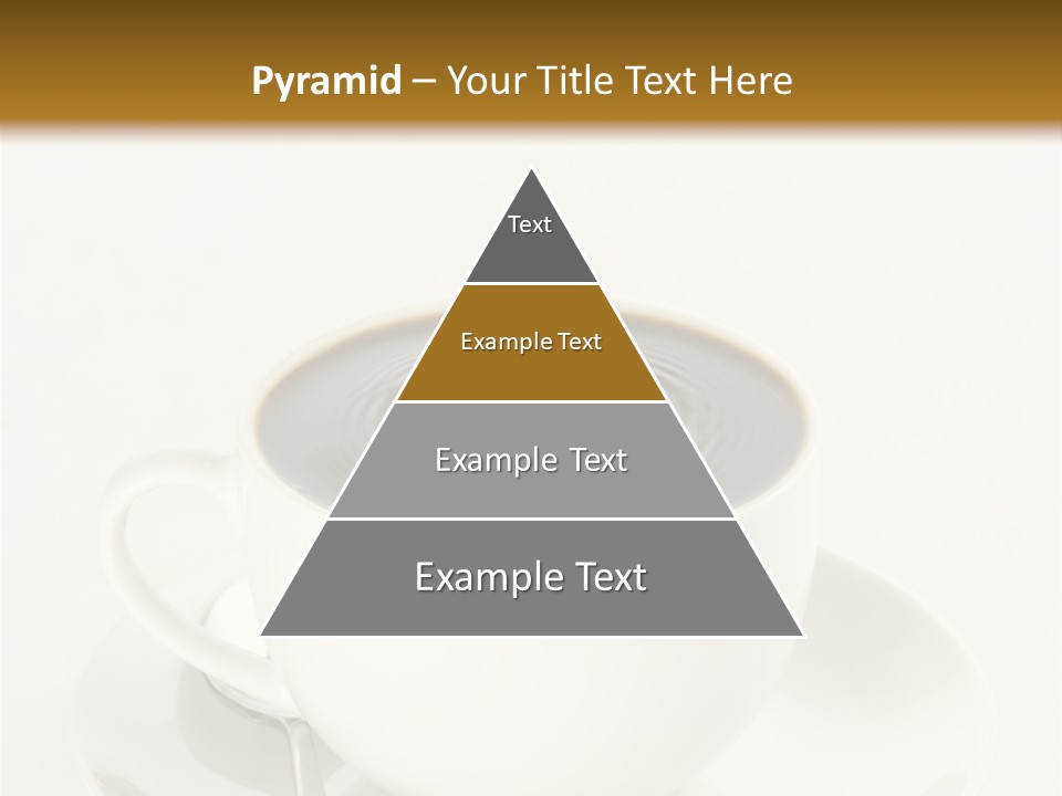A Cup Of Black Coffee Full To The Brim With Drops Splashing On The Surface Threatening To Spill Over. PowerPoint Template