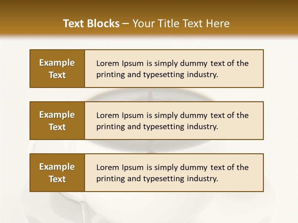 A Cup Of Black Coffee Full To The Brim With Drops Splashing On The Surface Threatening To Spill Over. PowerPoint Template