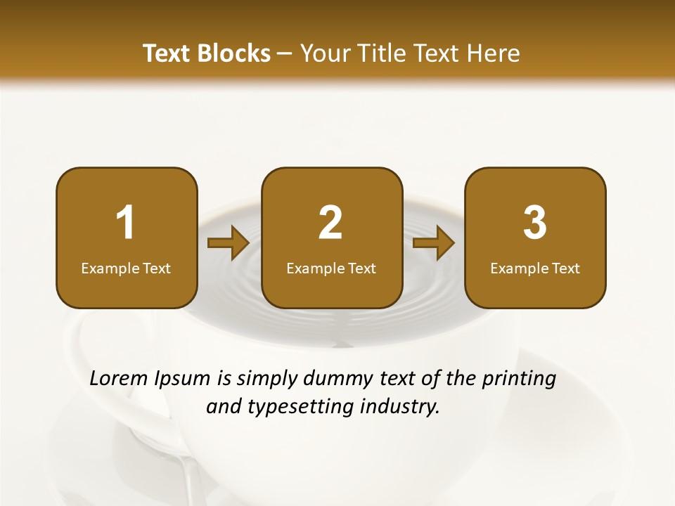 A Cup Of Black Coffee Full To The Brim With Drops Splashing On The Surface Threatening To Spill Over. PowerPoint Template