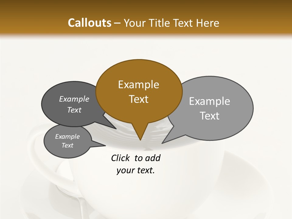A Cup Of Black Coffee Full To The Brim With Drops Splashing On The Surface Threatening To Spill Over. PowerPoint Template