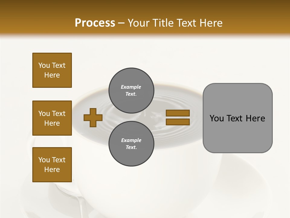 A Cup Of Black Coffee Full To The Brim With Drops Splashing On The Surface Threatening To Spill Over. PowerPoint Template