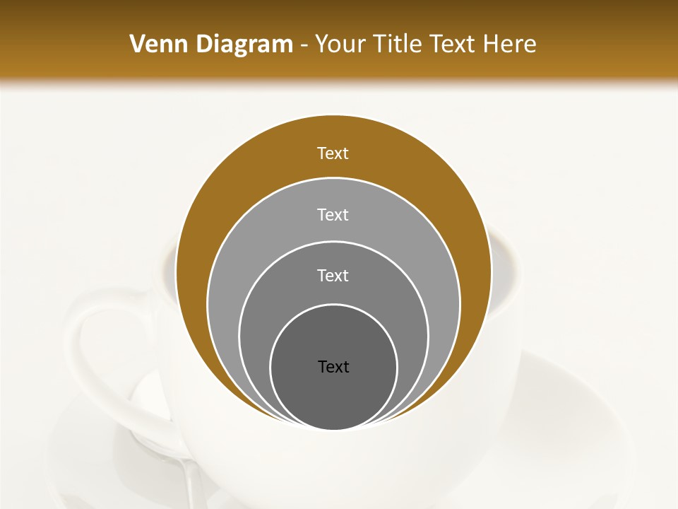 A Cup Of Black Coffee Full To The Brim With Drops Splashing On The Surface Threatening To Spill Over. PowerPoint Template
