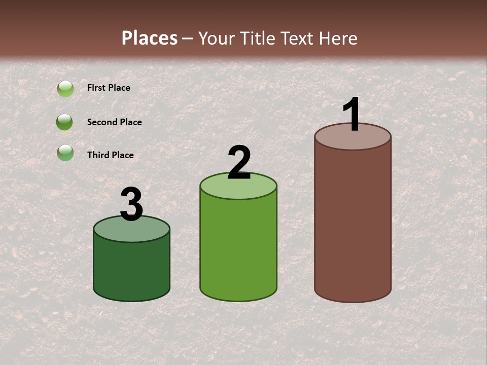 Healthy Grass And Soil Background Similar Available In My Portfolio PowerPoint Template