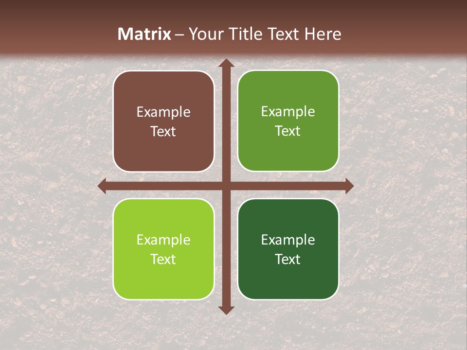 Healthy Grass And Soil Background Similar Available In My Portfolio PowerPoint Template