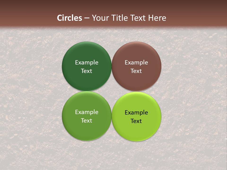 Healthy Grass And Soil Background Similar Available In My Portfolio PowerPoint Template