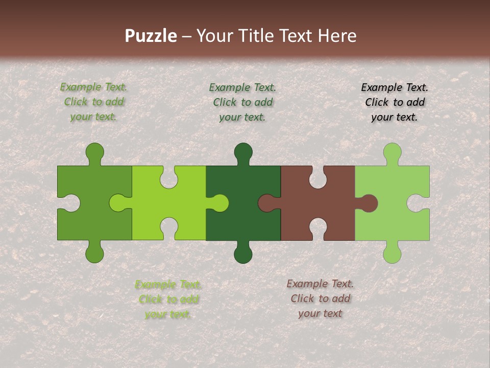 Healthy Grass And Soil Background Similar Available In My Portfolio PowerPoint Template