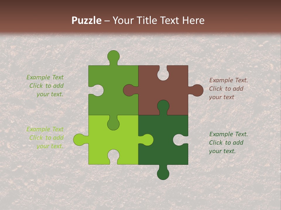 Healthy Grass And Soil Background Similar Available In My Portfolio PowerPoint Template