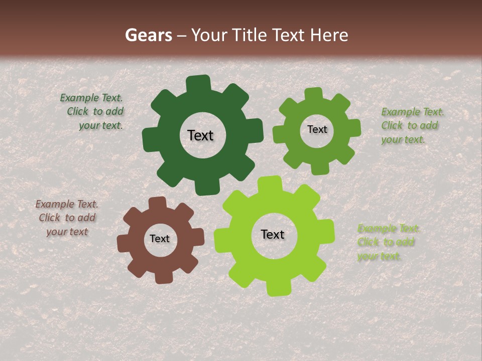 Healthy Grass And Soil Background Similar Available In My Portfolio PowerPoint Template