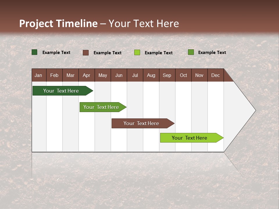 Healthy Grass And Soil Background Similar Available In My Portfolio PowerPoint Template