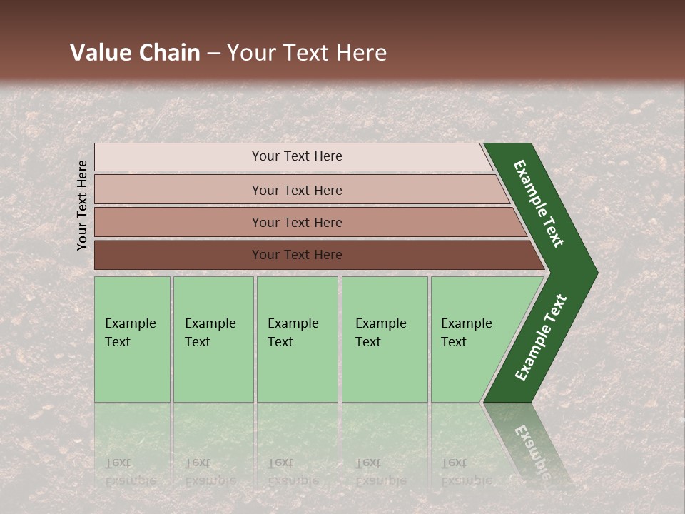 Healthy Grass And Soil Background Similar Available In My Portfolio PowerPoint Template