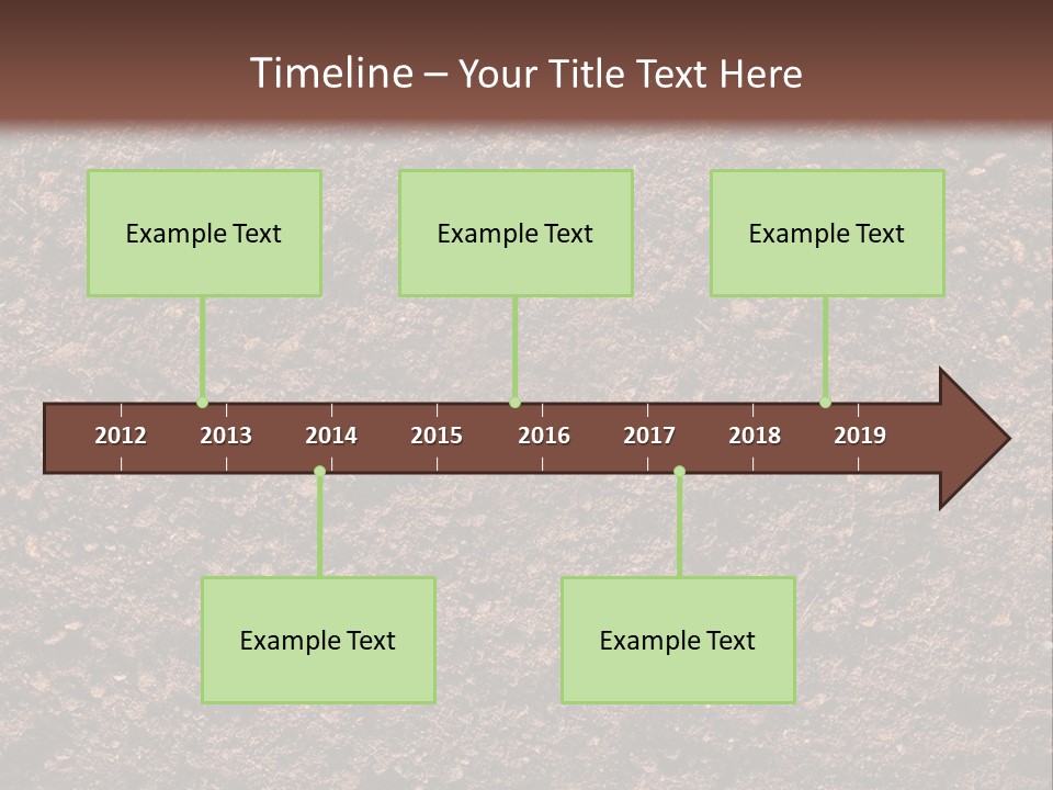 Healthy Grass And Soil Background Similar Available In My Portfolio PowerPoint Template
