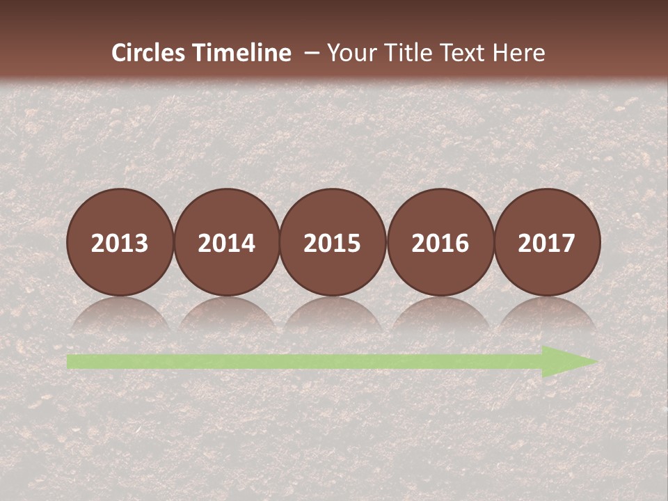 Healthy Grass And Soil Background Similar Available In My Portfolio PowerPoint Template