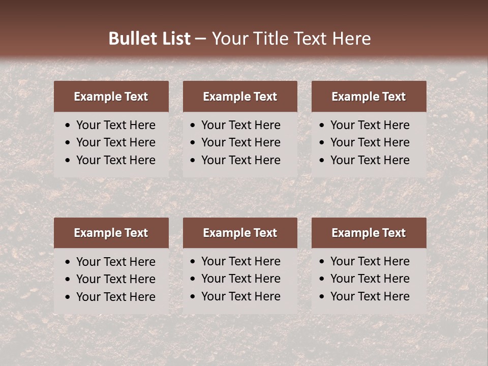 Healthy Grass And Soil Background Similar Available In My Portfolio PowerPoint Template