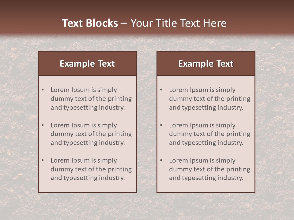Healthy Grass And Soil Background Similar Available In My Portfolio PowerPoint Template