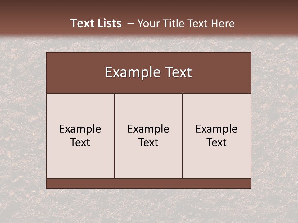 Healthy Grass And Soil Background Similar Available In My Portfolio PowerPoint Template